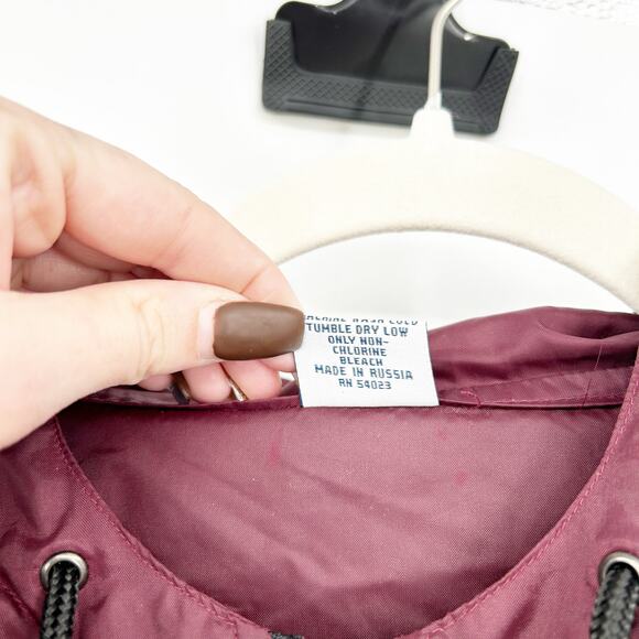 Old Navy Mens Vintage 90s Y2K Packable‎ Anorak Hooded Windbreaker Jacket Size S - Picture 3 of 9